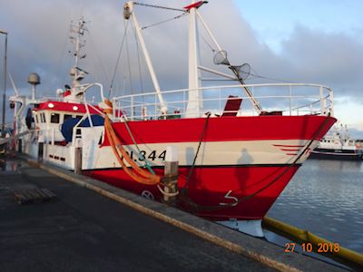 Fishing Boat Mikkel Louise for recycling