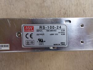 MW  RS-100-24 power supply - 1