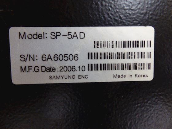 Samyung Model SP-5AD power supply #2