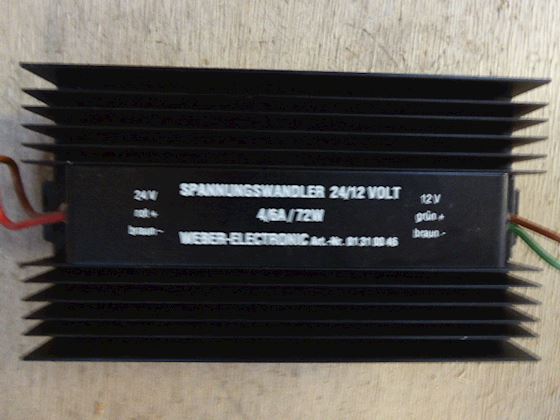 Weber-Electronic Spannungswandler 24/12 V Converter #1