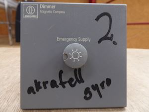 Anschütz Dimmer Magnetic Compass Emerg. Supply - 1