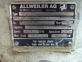 Allweiler SISM 125-250 Ø272 #2