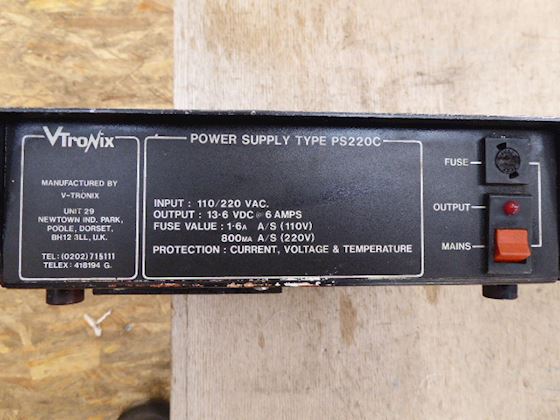 V-Tronix PS220C power supply #1