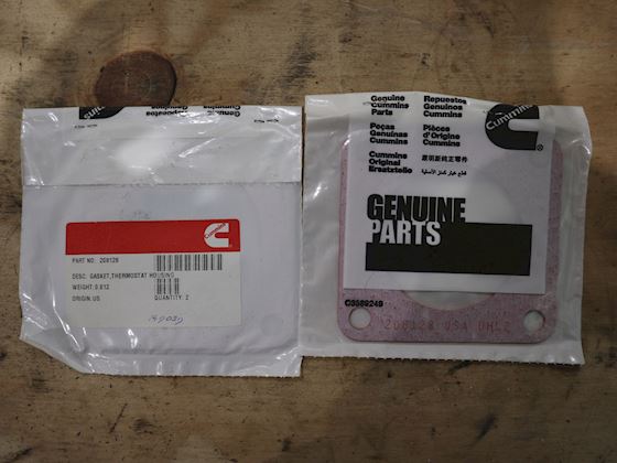 Cummins Gasket, thermostat housing #1