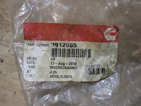 Cummins Hose elbow #2