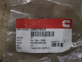 Cummins Fuel supply tube #1