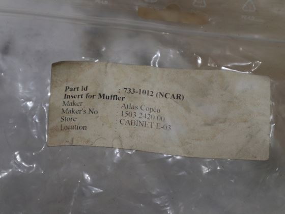 Atlas copco Insert Muffler #4