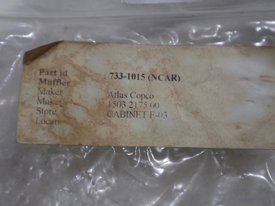Atlas copco Muffler #4