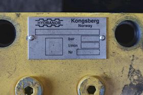 Kongsberg Hydranor Hydraulic valve #4