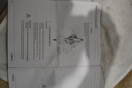 ProMinent Back Pressuer Valve #2
