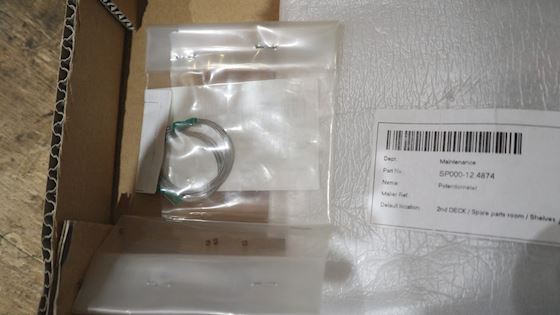 Yanmar Potentiometer & Pointer Wire #6