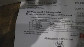 Rexroth Pressure Control Valve Reparature Kit #3
