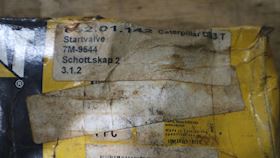 Caterpillar Start Valve #3