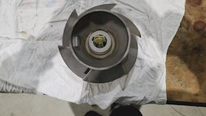 Jet Boat Water Jet Impeller 6 Blade Stainless - 1