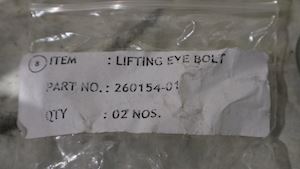 Alfa Laval Lifting Eye Bolt Tools P626 - 1