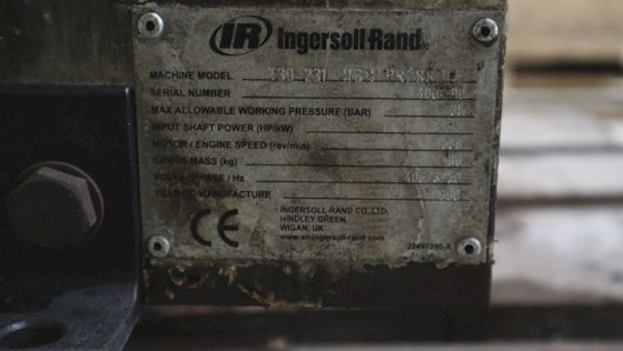 Ingersoll - Rand Luft kompressor 231 #2