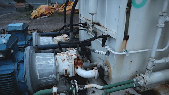 Kawasaki Hydraulik pumpe K3VL200/B-NRKM-PO .  KPM #12