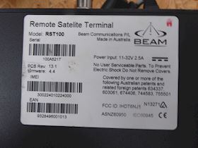 BEAM SATELLITE TERMINAL #2
