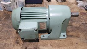 Tsubaki & Emerson Gear Motor GMTA040-28L75VH #4