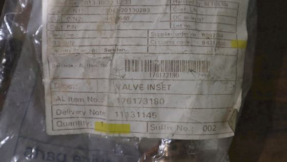 Alfa Laval Valve Inset #1