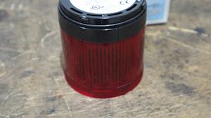 J.Auer Signalgeräte Warning Light Modul 4,4x,13 Red - 1
