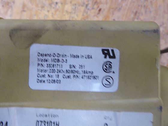 GOUDKUIL Drain valve MDB-O-3 #3