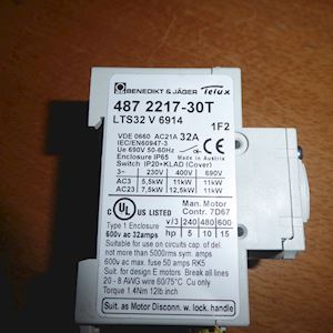 BENEDITK & JAGER SWITCH 487 2217-30T - 1