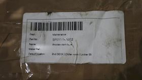 Anodes Stern Tube #3