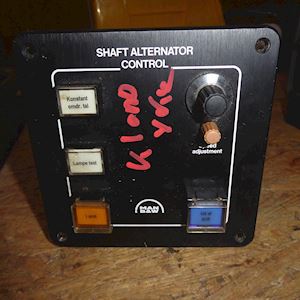 MAN B&W SHAFT ALTERNATOR CONTROL - 1