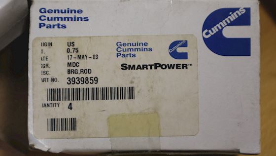 Cummins Bearing Rod Two Set #2