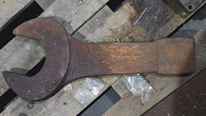Spanner for rudder tools - 1