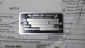 Allweiler AG DS42GC Pressure relief Valve Screw Sprimg #5