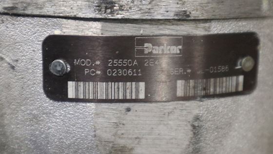 Parker  Single Gear Pump 25550A 2E #9