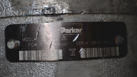 Parker Single Gear Pump 25550C 2E-4 #9