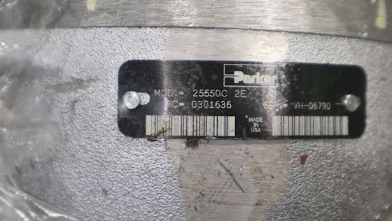 Parker Single Gear Pump 25550C 2E-4 #10