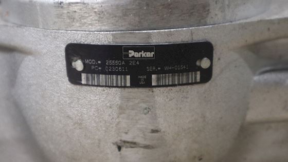 Parker  Single Gear Pump 25550A 2E #10