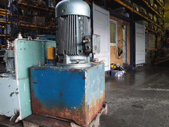 Grampian hyd. Hydraulic tank #2