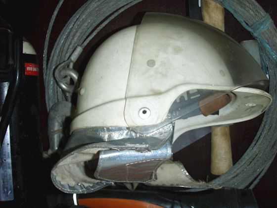 Comet Firefighter equipment in cupboard #6