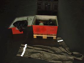 Comet Firefighter equipment in cupboard #9