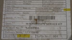 Alfa Laval Intermediate Service Kit 546669-05 - 1