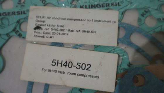 Carrier Gasket Kit 5H40-502 #2