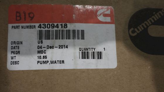 Cummins Water Pump #5