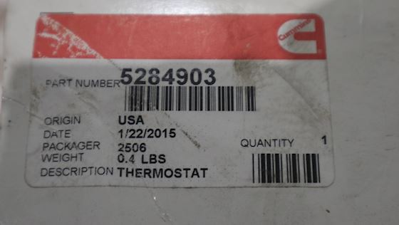 Cummins Thermostat #4