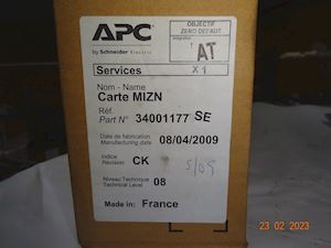 Schneider Electric APC Carte MIZN 34001177SE - 1