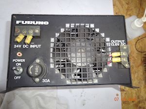 Furuno CONVERTER 24VDC- 12VDC PC-220 - 1
