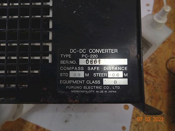 Furuno CONVERTER 24VDC- 12VDC PC-220 #2