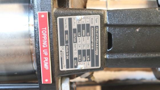 Grundfos CR1-27 A-FGJ-A-E-HQQE Model A96569439P10616 #9