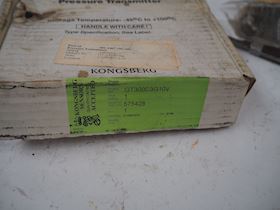 Kongsberg PRESSURE TRANSMITTER GT300C3G10V #2