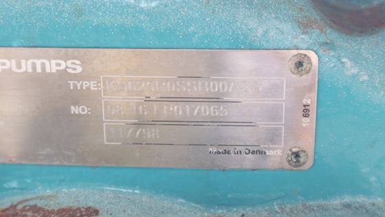 Samson Pumps Vacuum Pump KS625R0SSB00ASD #15