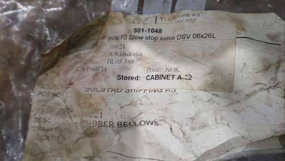 Hydralift Rubber Bellows 16021 #3